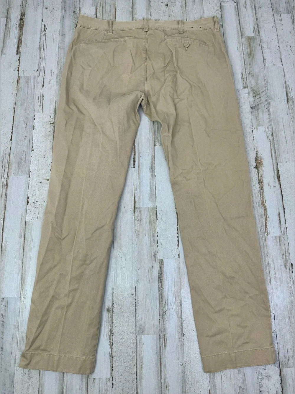J Crew Chino Pants Mens 34x30 Tan Cotton Regular Fit